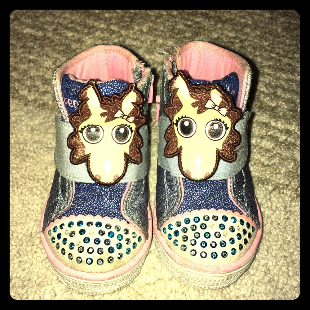 TWINKLE TOES PONY HIGH TOPS TODDLER SIZE 5